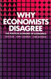 Tapa de Why economists disagree