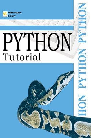 Tapa de Python Tutorial (Open Source Library)