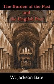 Tapa de The burden of the past and the English poet