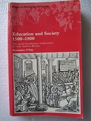 Tapa de Education and Society, 1500-1800: The Social Foundations of Education in Early Modern Britain (Themes in British Social History)
