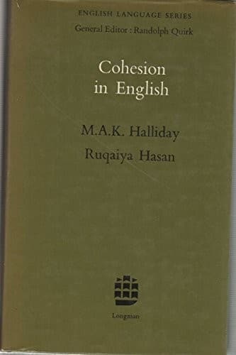 Tapa de Cohesion in English