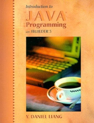 Tapa de Introduction to Java Programming with JBuilder 3