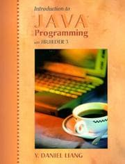 Tapa de Introduction to Java Programming with JBuilder 3