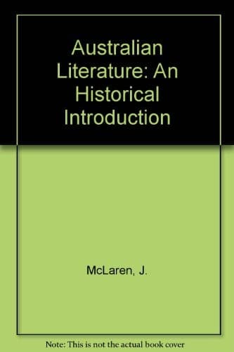 Tapa de Australian literature