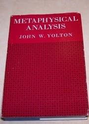 Tapa de Metaphysical Analysis