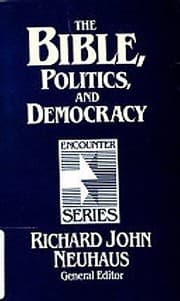 Tapa de The Bible, politics, and democracy