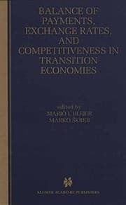 Tapa de Balance of Payments, Exchange Rates, and Competitiveness in Transition Economies