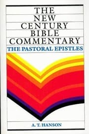 Tapa de The pastoral epistles