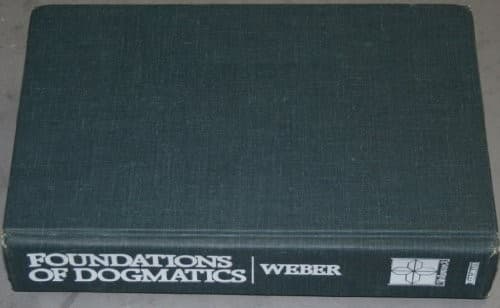 Tapa de Foundations of dogmatics