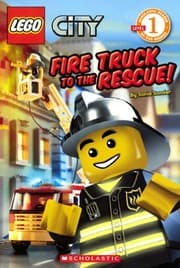 Tapa de Fire Truck To The Rescue! (Turtleback School & Library Binding Edition) (Lego City Adventures)