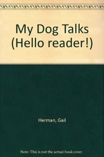 Tapa de My Dog Talks (Hello Reader)