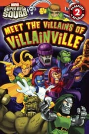 Tapa de Meet The Villains Of Villainville (Turtleback School & Library Binding Edition) (Marvel Super Hero Squad (Pb))