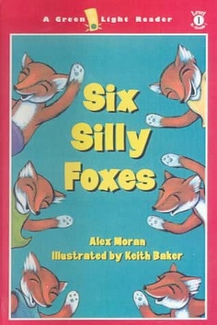 Tapa de Six Silly Foxes (Green Light Reader Level 1)