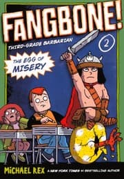 Tapa de The Egg Of Misery (Turtleback School & Library Binding Edition) (Fangbone: Third Grade Barbarian)
