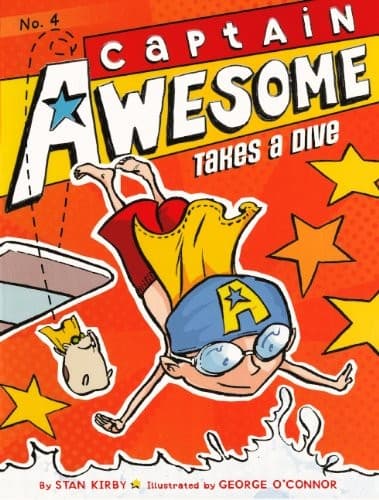 Tapa de Captain Awesome Takes A Dive (Turtleback School & Library Binding Edition)