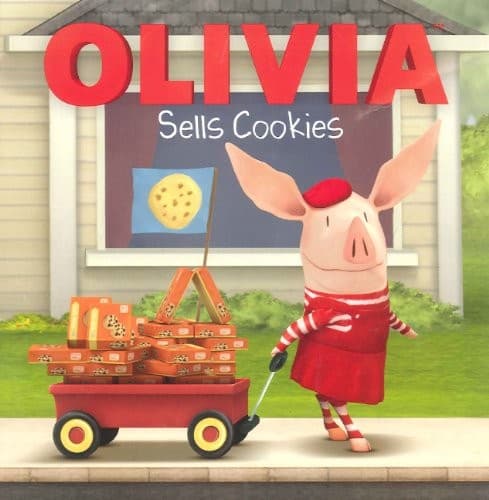 Tapa de Olivia Sells Cookies (Turtleback School & Library Binding Edition)