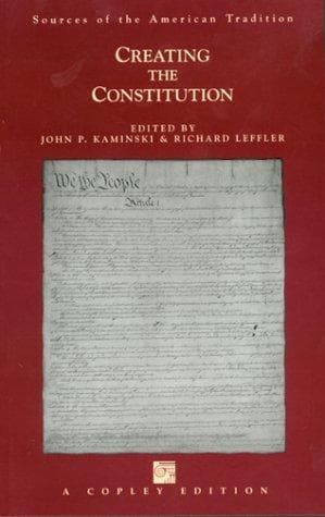 Tapa de Creating the Constitution