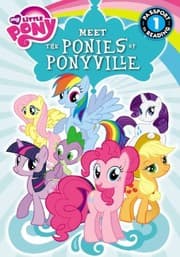 Tapa de Meet The Ponies Of Ponyville (Turtleback School & Library Binding Edition) (Passport to Reading, Level 1: My Little Pony)