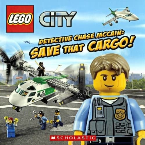 Tapa de Detective Chase McCain: Save That Cargo! (Turtleback School & Library Binding Edition) (Lego City)