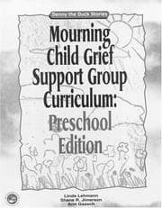 Tapa de Mourning child grief support group curriculum