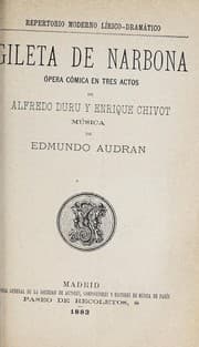 Tapa de Gileta de Narbona