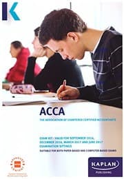 Tapa de ACCA P4 Advanced Financial Management - Exam Kit