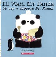 Tapa de I'll Wait, Mr. Panda / Yo voy a esperar, Sr. Panda