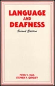 Tapa de Language and deafness