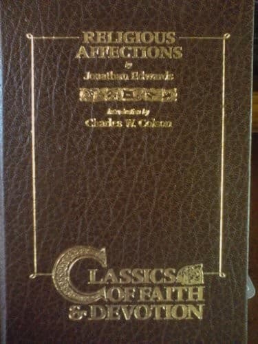 Tapa de A treatise concerning religious affections