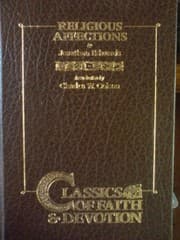 Tapa de A treatise concerning religious affections