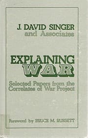 Tapa de Explaining war