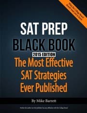 Tapa de SAT Prep Black Book - 2015 Edition: The Most Effective SAT Strategies Ever Published