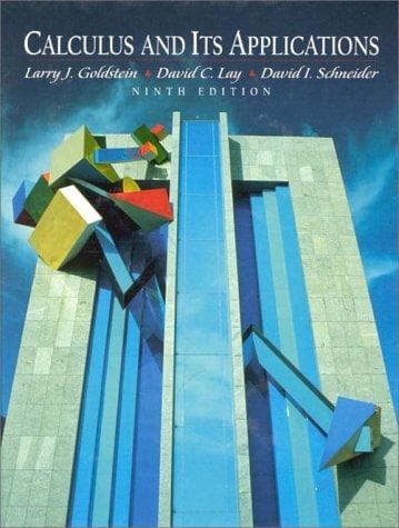 Tapa de Calculus and its applications