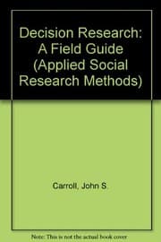 Tapa de Decision research