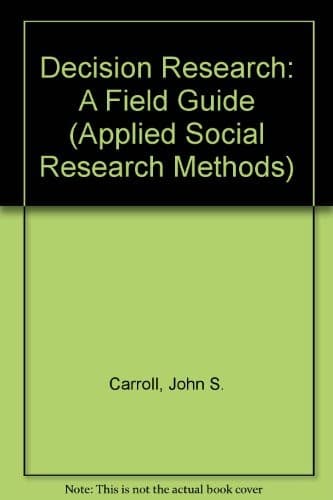 Tapa de Decision research