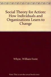Tapa de Social theory for action
