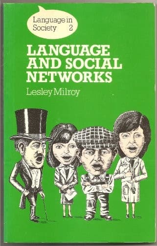 Tapa de Language and social networks
