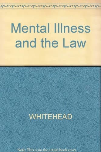 Tapa de Mental illness and the law