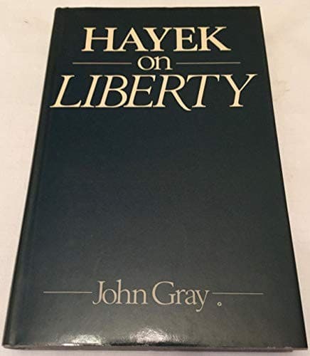 Tapa de Hayek on liberty.