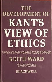 Tapa de The development of Kant's view of ethics