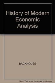 Tapa de A history of modern economic analysis