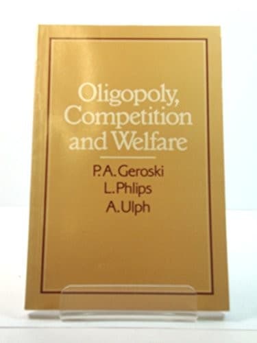 Tapa de Oligopoly, competition, and welfare