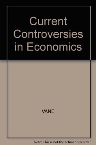 Tapa de Current controversies in economics