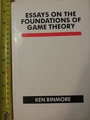 Tapa de Essays on the foundations of game theory