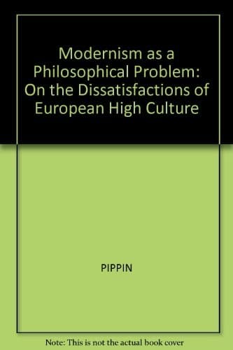 Tapa de Modernism as a philosophical problem