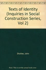 Tapa de Texts of identity