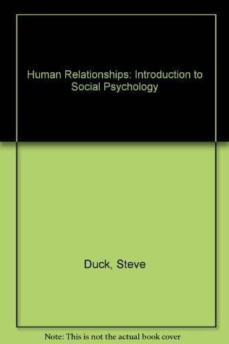 Tapa de Human relationships
