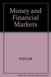 Tapa de Money and financial markets