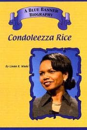 Tapa de Condoleezza Rice (Blue Banner Biographies)