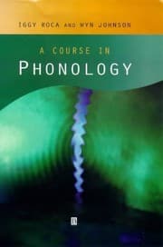 Tapa de A Course in Phonology
